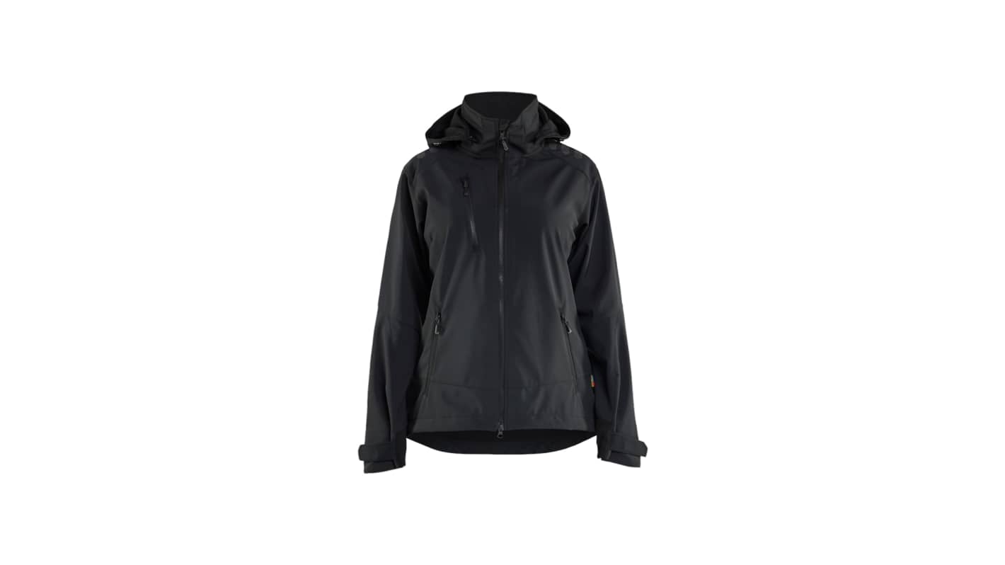 Blaklader 471925139999 Black, Waterproof, Windproof Softshell Jacket, XXL