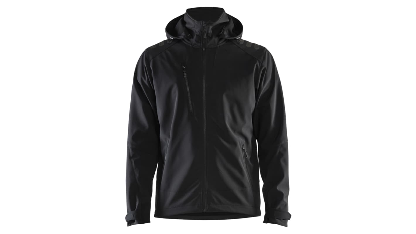 Blaklader 474925139999 Black, Waterproof, Windproof Softshell Jacket, XXXXXXL