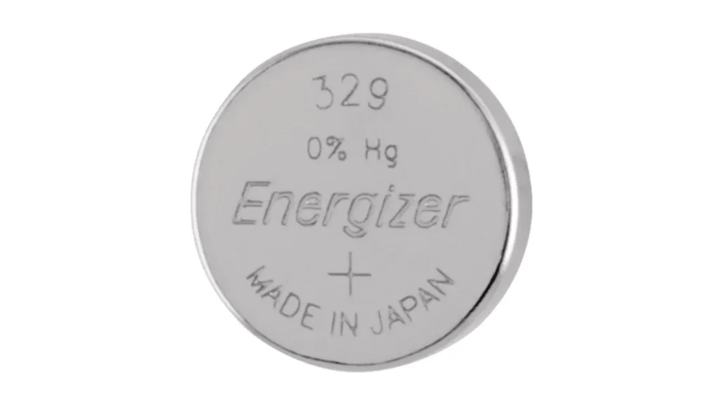 Energizer Button Battery, 1.55V, 7.9mm Diameter
