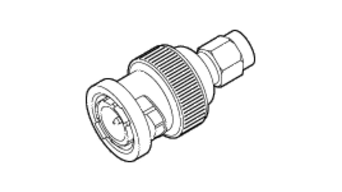 Molex Straight Coaxial Adapter BNC Plug Plug to SMA Plug 4GHz
