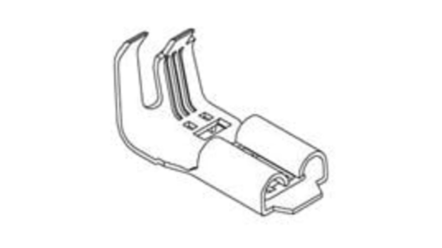 Molex 35725 Female Spade Connector, Receptacle Terminal
