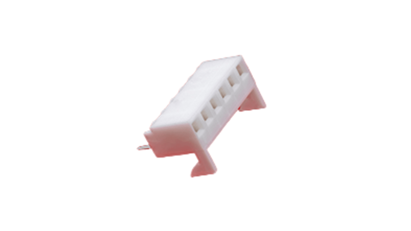 Molex 4455 Series Vertical PCB Mount PCB Header, 5 Contact(s), 2.54mm Pitch, 1 Row(s), Shrouded