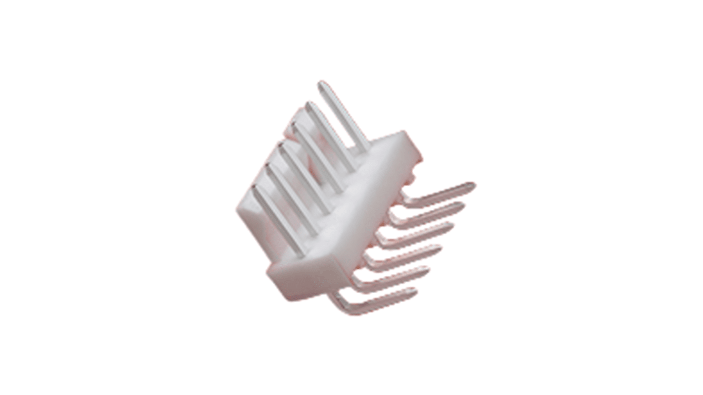Molex 7478 Series Right Angle PCB Mount PCB Header, 20 Contact(s), 2.54mm Pitch, 1 Row(s), Shrouded, Unshrouded