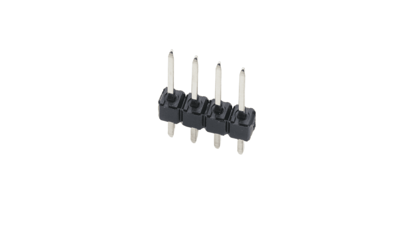 Molex 42375 Series Vertical PCB Mount PCB Header, 4 Contact(s), 2.54mm Pitch, 1 Row(s), Unshrouded