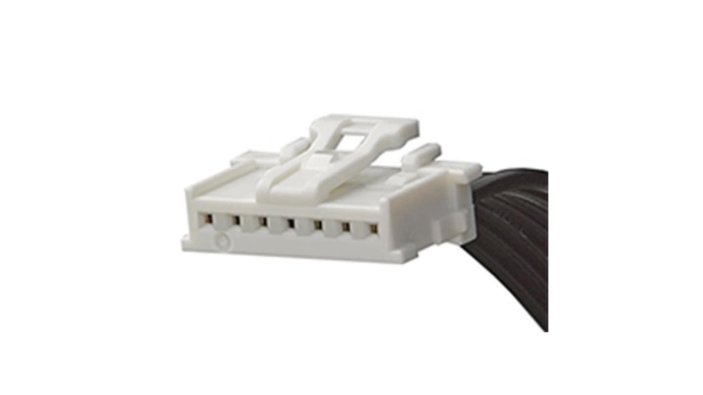 Molex 7 Way Female MicroClasp to 7 Way Female MicroClasp Wire to Board Cable Assembly, 450mm