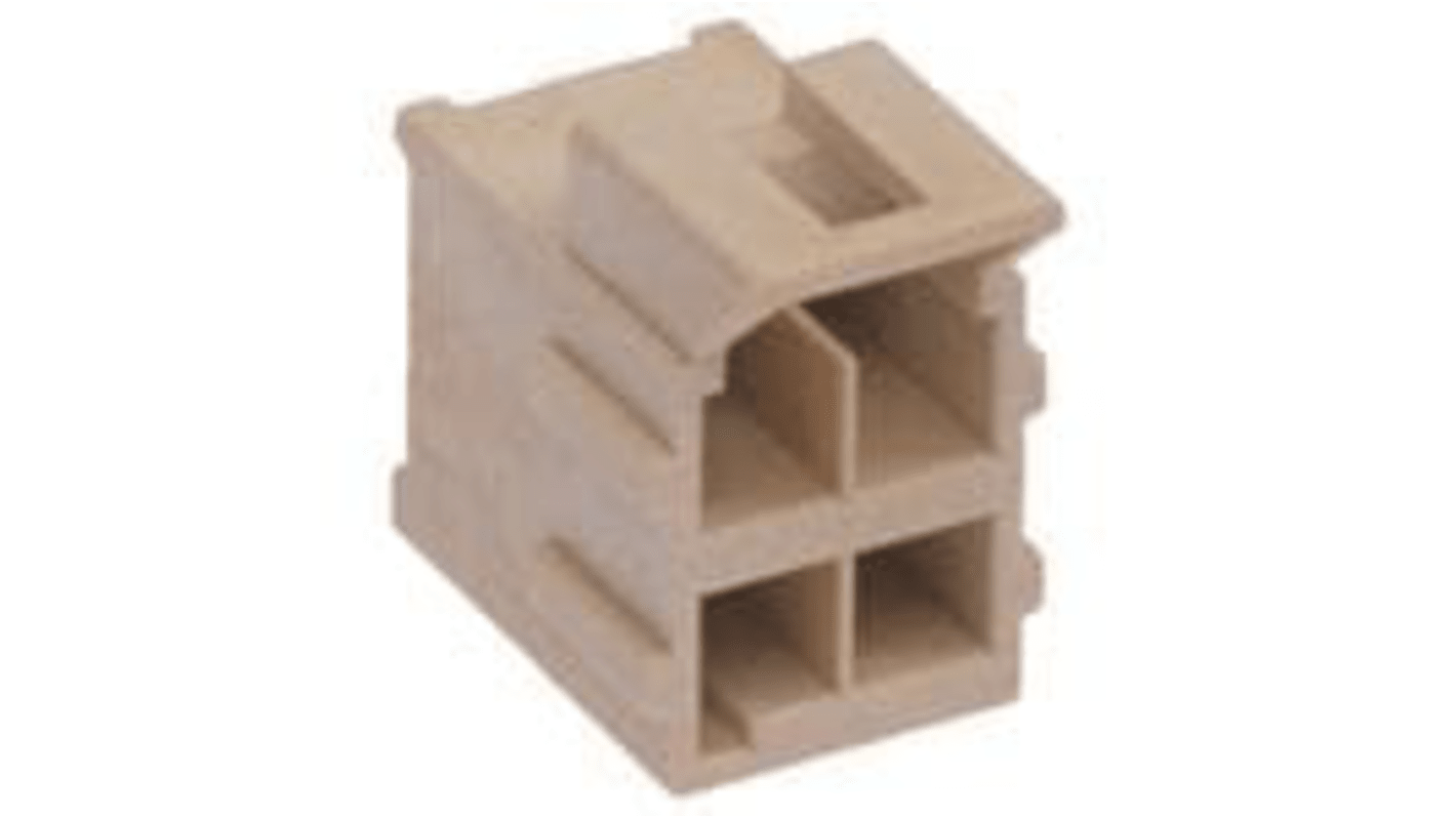 Molex, 172258 Receptacle Crimp Connector Housing, 3.5mm Pitch, 8 Way, 2 Row