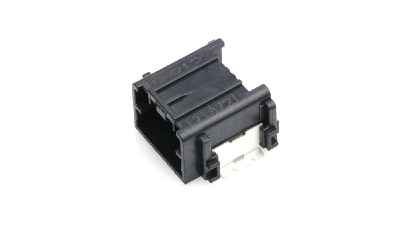 Molex, 34912 Header HDR Black PCB Mount 4 Way, Surface Mount Termination 34912-8040