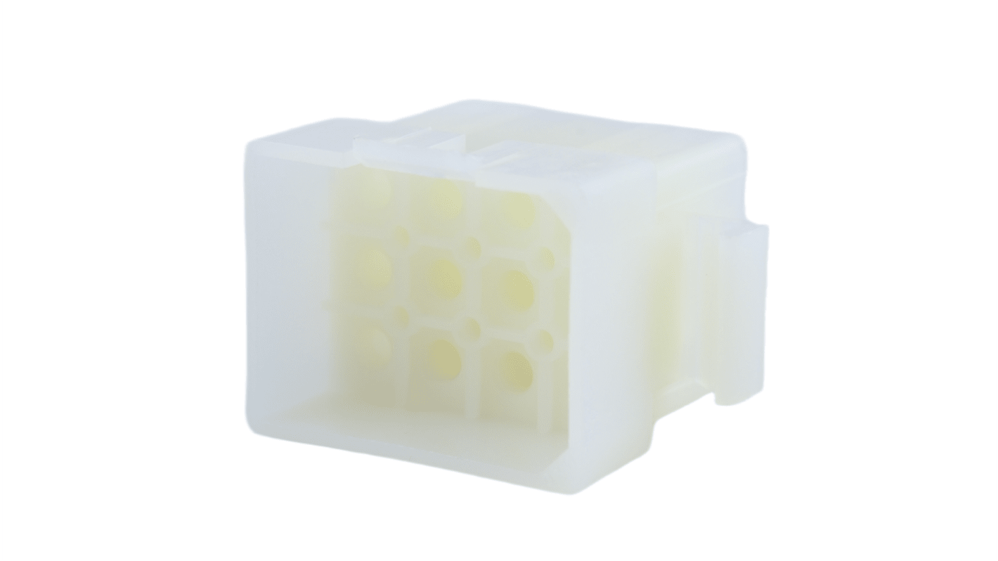 Molex, 1991 Plug Connector Housing, 6.3mm Pitch, 12 Way, 3 Row