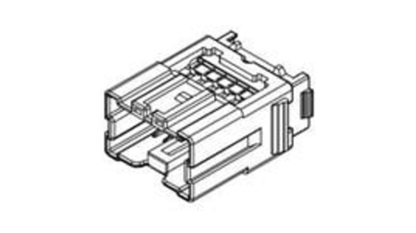 Molex, 42221 Female, Male Connector Housing, 3 Way, 1 Row