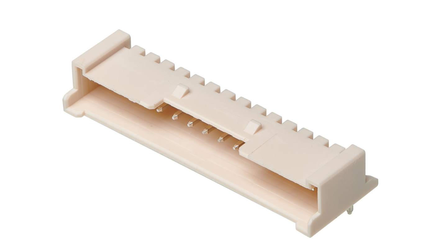 Molex 35363 Series Right Angle Through Hole PCB Header Pin, 15 Contact(s), 2mm Pitch, 1 Row(s), Shrouded