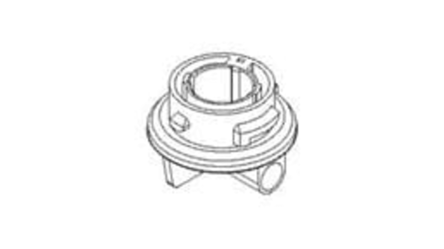 Molex, 35842 Connector Housing Socket White 3 Way, Through Hole Termination 35842-1306