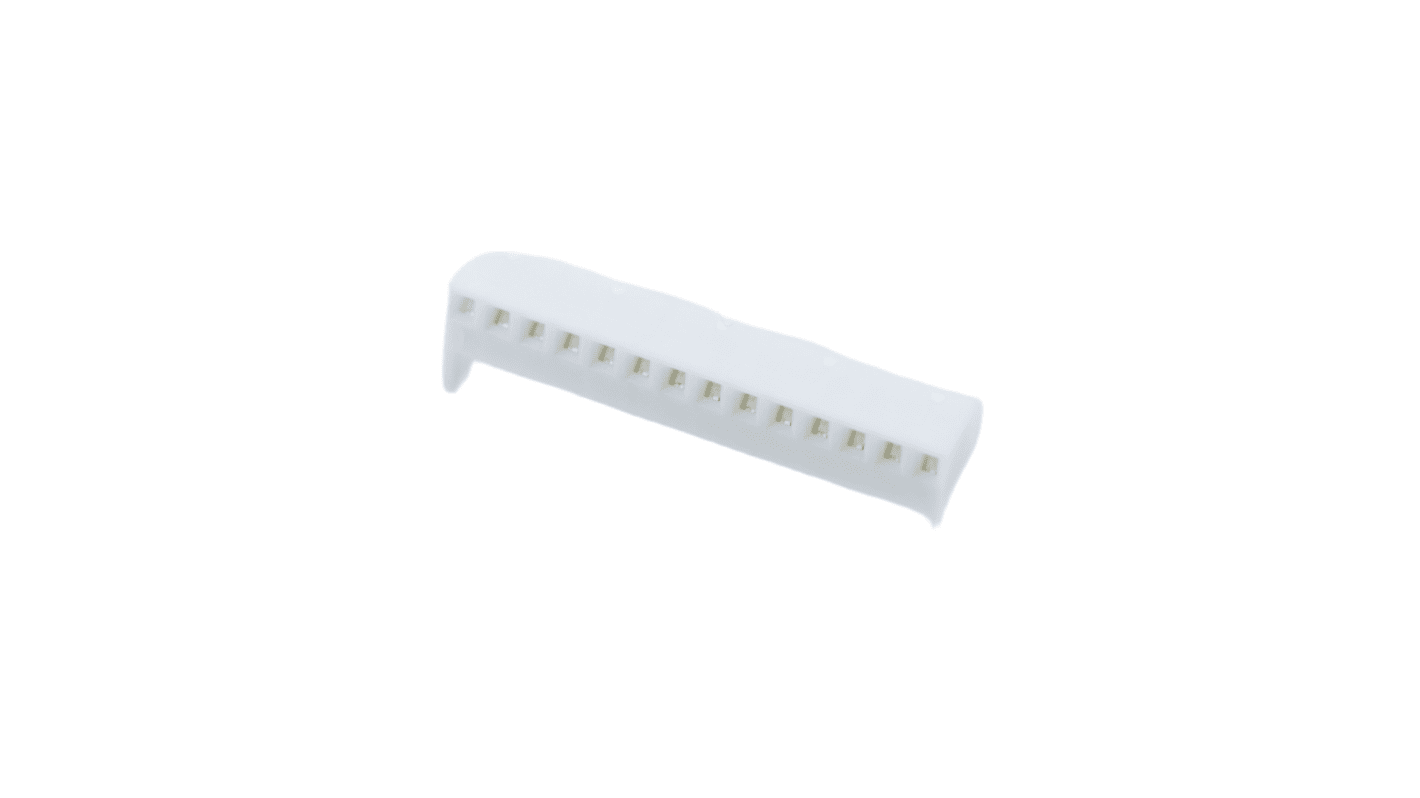 Molex 4455 Series Top Entry Through Hole PCB Header Pin, 14 Contact(s), 2.54mm Pitch, 1 Row(s), Shrouded