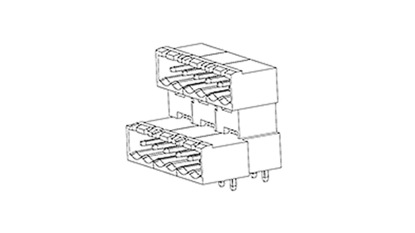 Molex, 5.08mm Pitch, 39538, 20 Way, Horizontal, Pluggable Terminal Block, Header, 39538-1020