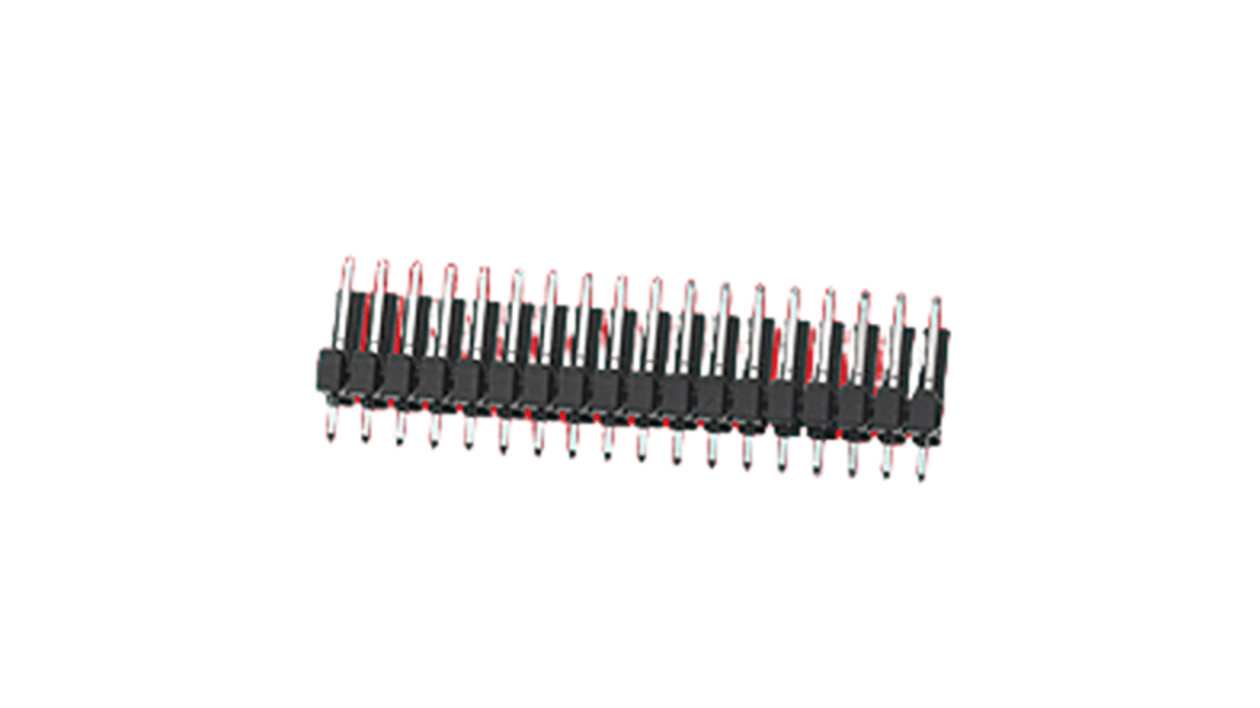 Molex 42225 Series Vertical Through Hole PCB Header, 6 Contact(s), 2.54mm Pitch, 1 Row(s), Unshrouded