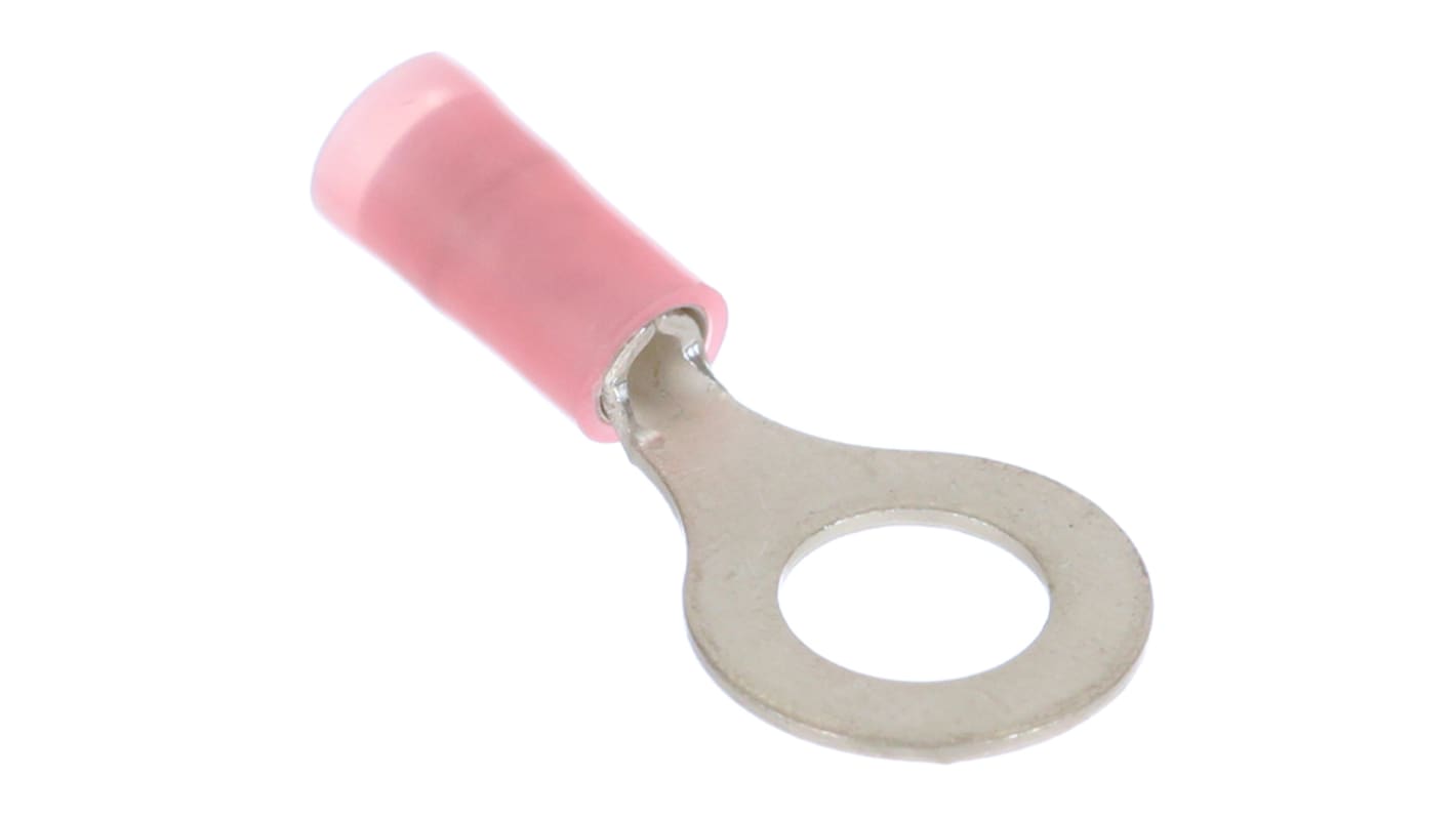 Molex Insulated Ring Terminal, M6 Stud Size, Red