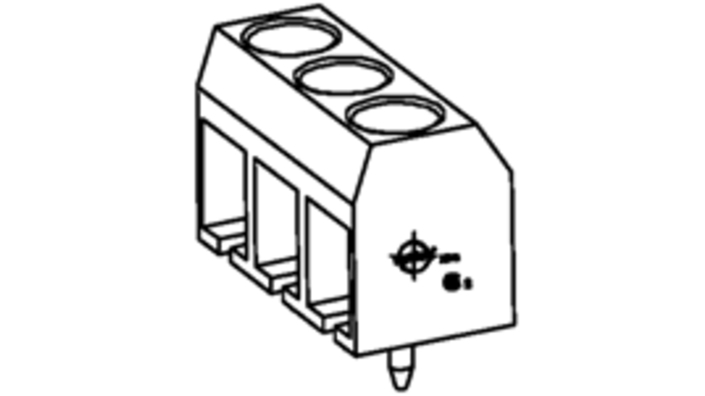 Molex, 5mm Pitch, 39543, 24 Way, Vertical, Pluggable Terminal Block, PCB Mount, Clamping Screw Termination, 39543-0024