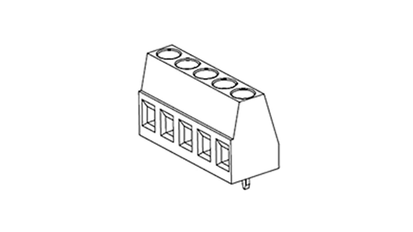 Molex, 5mm Pitch, 39543, 10 Way, Vertical, Pluggable Terminal Block, PCB Mount, 39543-3010