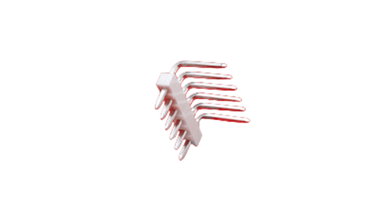 Molex 4094 Series Right Angle Through Hole PCB Header, 14 Contact(s), 2.54mm Pitch, 1 Row(s), Unshrouded