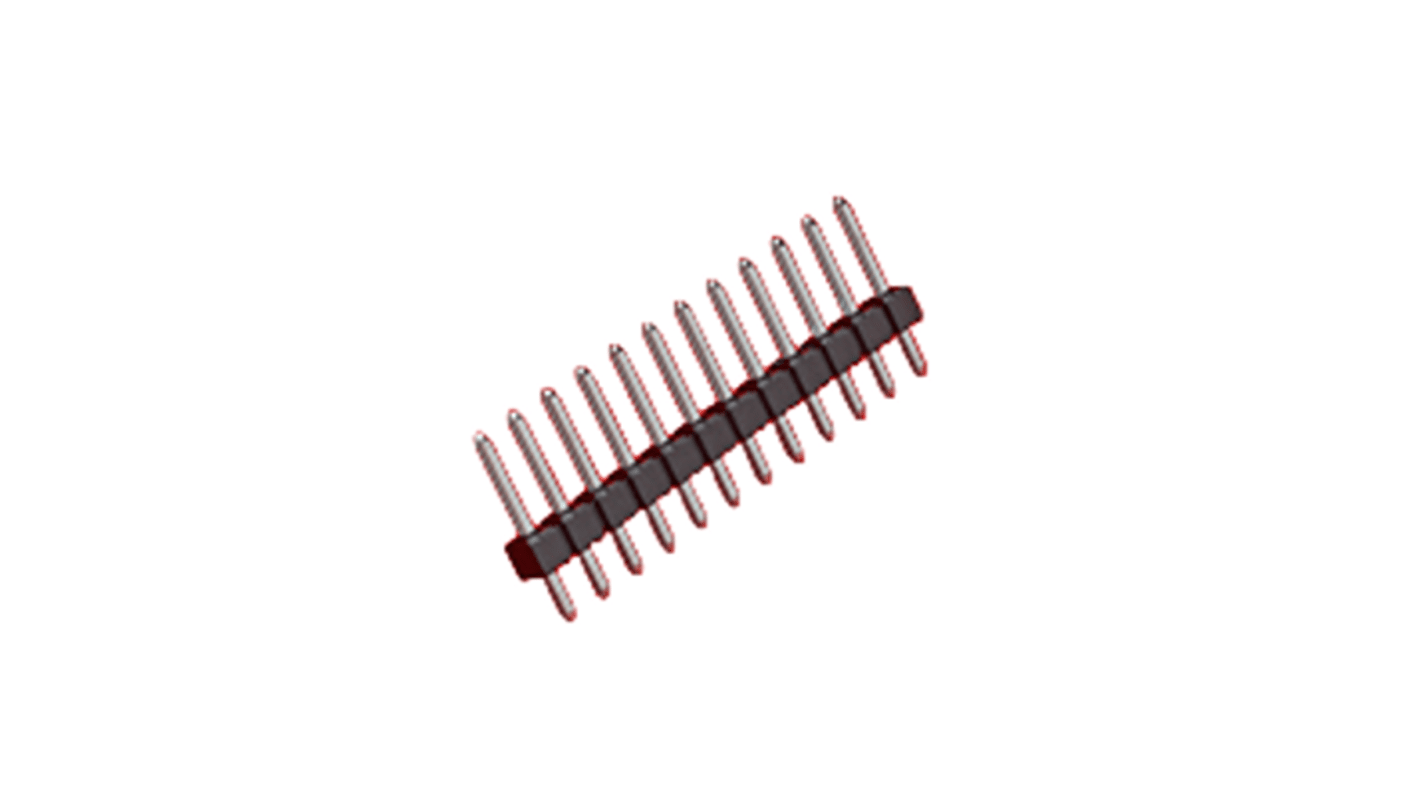 Molex 42375 Series Vertical Through Hole PCB Header, 2 Contact(s), 2.54mm Pitch, 1 Row(s), Unshrouded