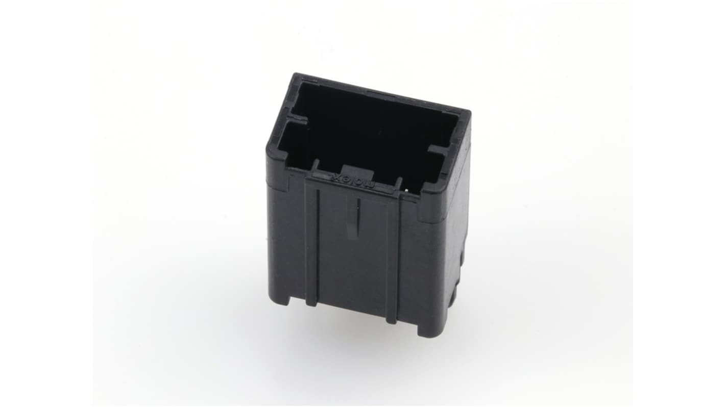 Molex, 34792 Header HDR Black PCB Mount 4 Way, Through Hole Termination 34792-8040