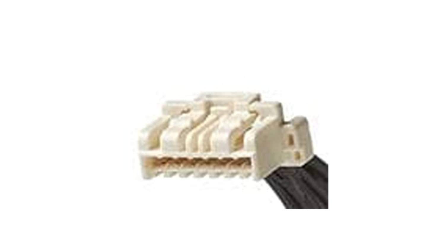 Molex 7 Way Male CLIK-Mate to 7 Way Male CLIK-Mate Wire to Board Cable Assembly, 50mm