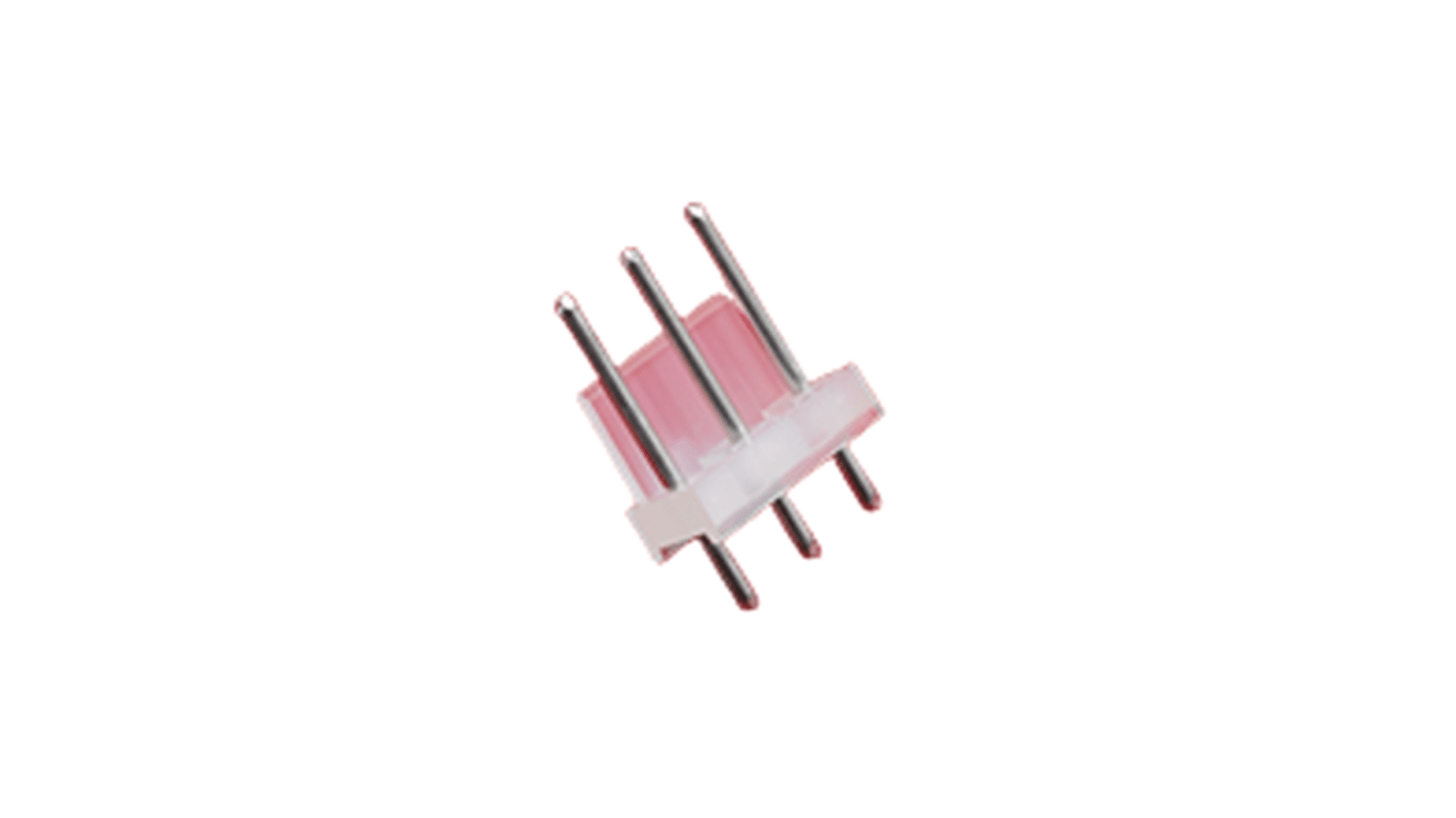 Molex 2599 Series Vertical PCB Mount PCB Header, 7 Contact(s), 5.08mm Pitch, 1 Row(s), Shrouded, Unshrouded