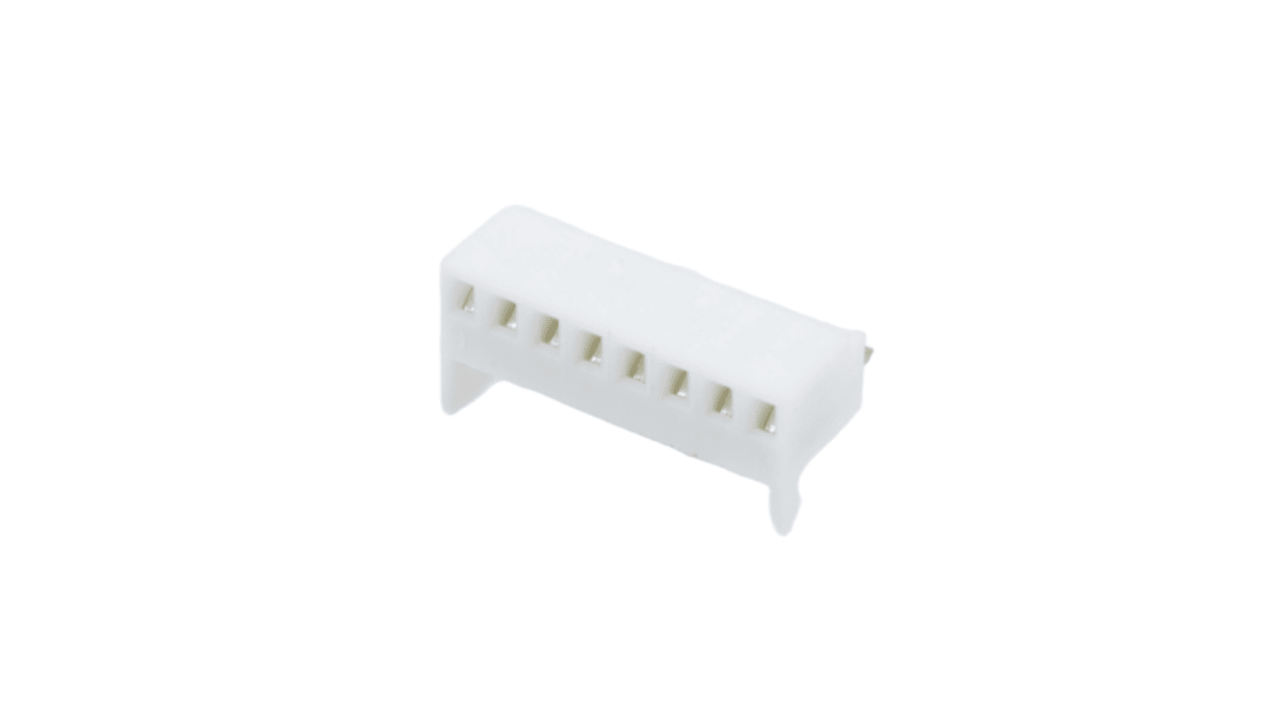 Molex 4455 Series Vertical PCB Mount PCB Header, 8 Contact(s), 2.54mm Pitch, 1 Row(s), Shrouded