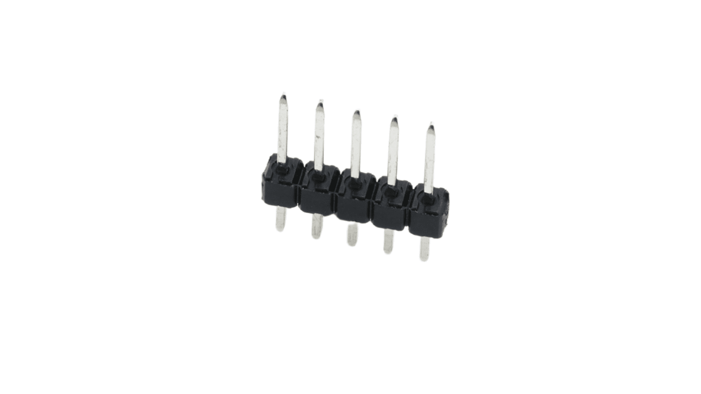 Molex 42375 Series Vertical PCB Mount PCB Header, 5 Contact(s), 2.54mm Pitch, 1 Row(s), Unshrouded