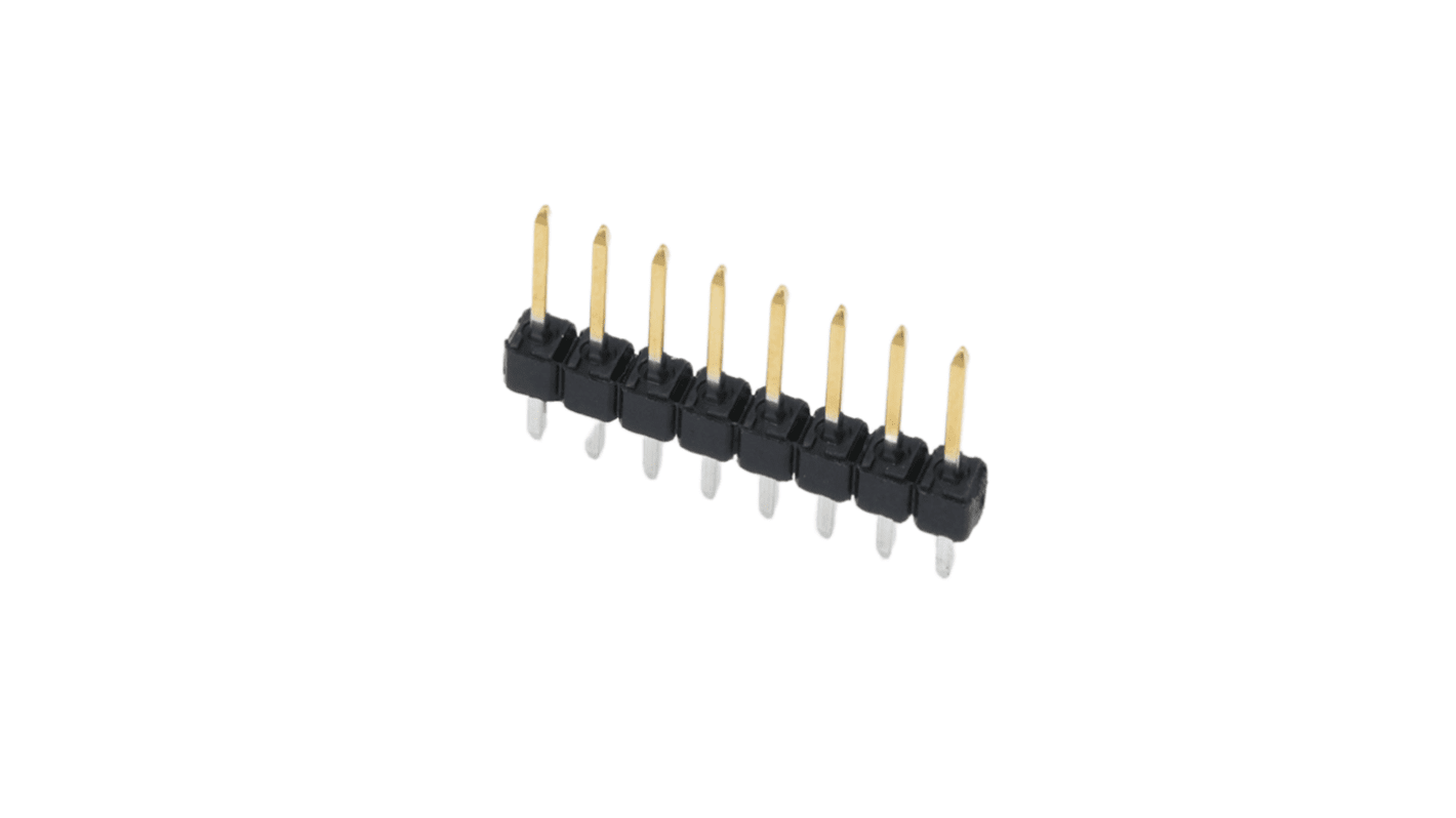 Molex 42375 Series Vertical PCB Mount PCB Header, 8 Contact(s), 2.54mm Pitch, 1 Row(s), Unshrouded