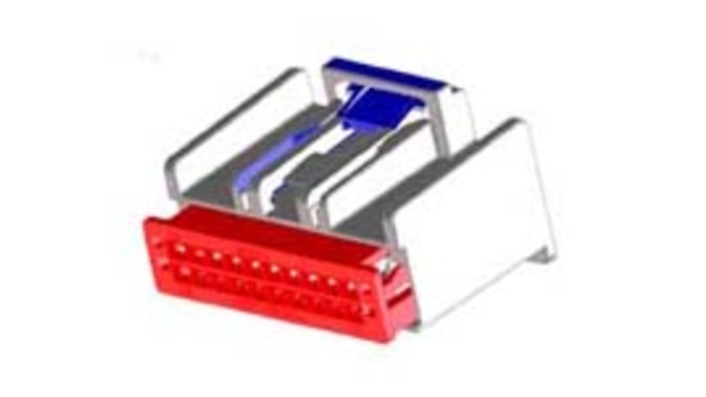 Molex, 30700 Connector Housing Receptacle Natural Cable Mount 20 Way, Crimp Termination 30700-1209