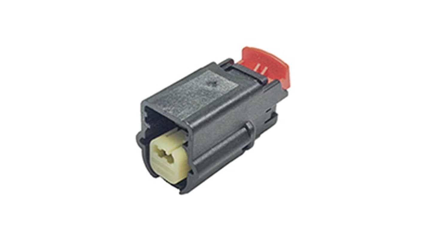Molex, 31403 Connector Housing Receptacle Black Cable Mount 2 Way, Crimp Termination 31403-2110
