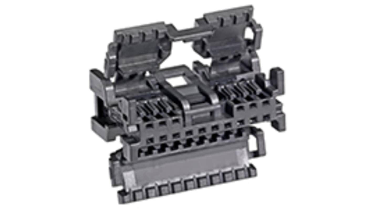 Molex, 34824 Connector Housing Receptacle Black Cable Mount 16 Way, Crimp Termination 34824-2160