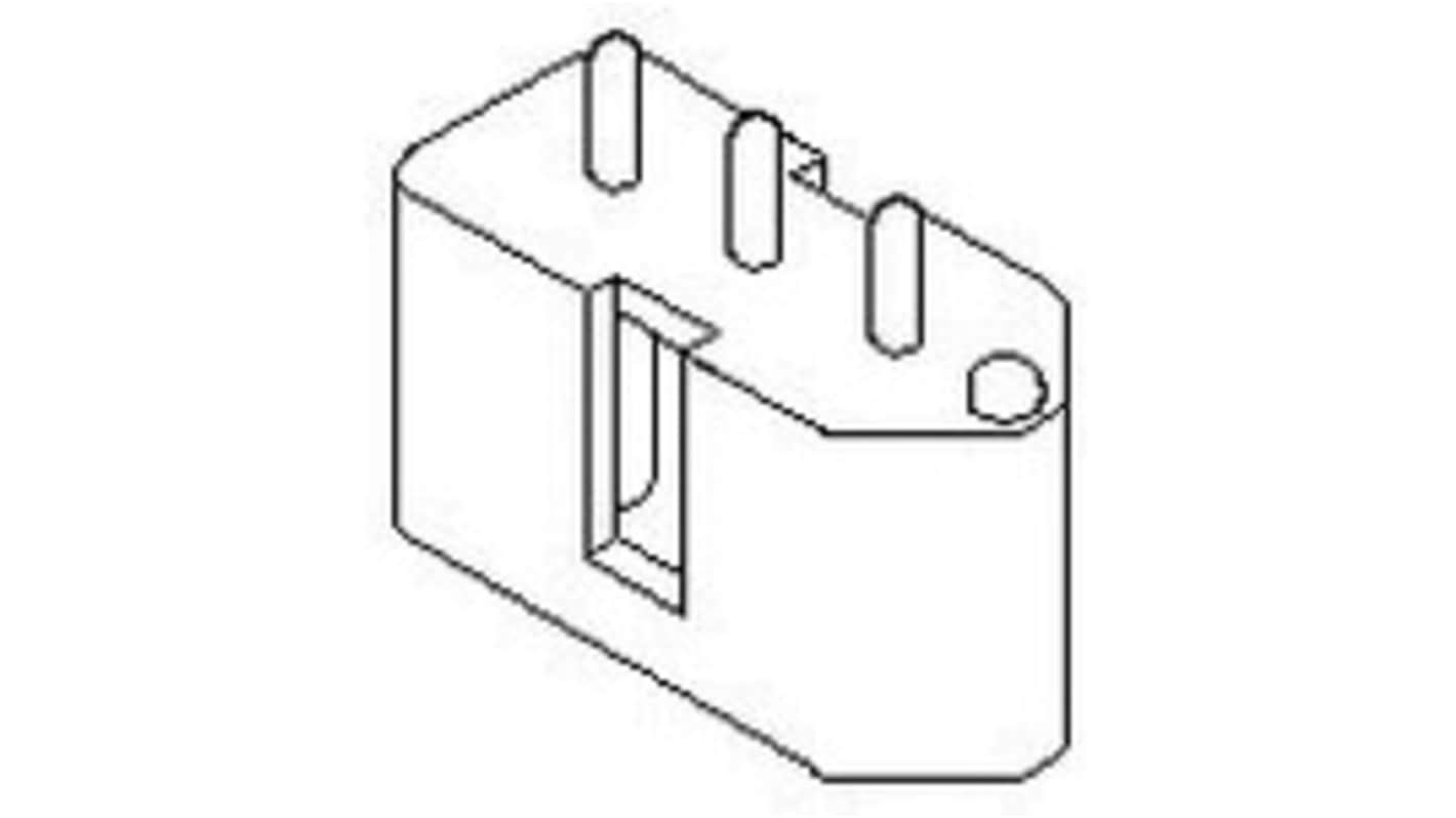Molex, 3099 Male PCB Header, 5.03mm Pitch, 3 Way, 1 Row