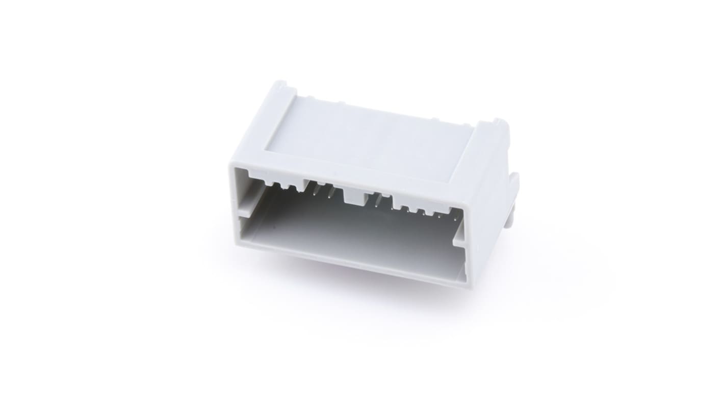 Molex, 34826 Header Plug Grey Through Hole 20 Way, Solder Termination 34826-0201