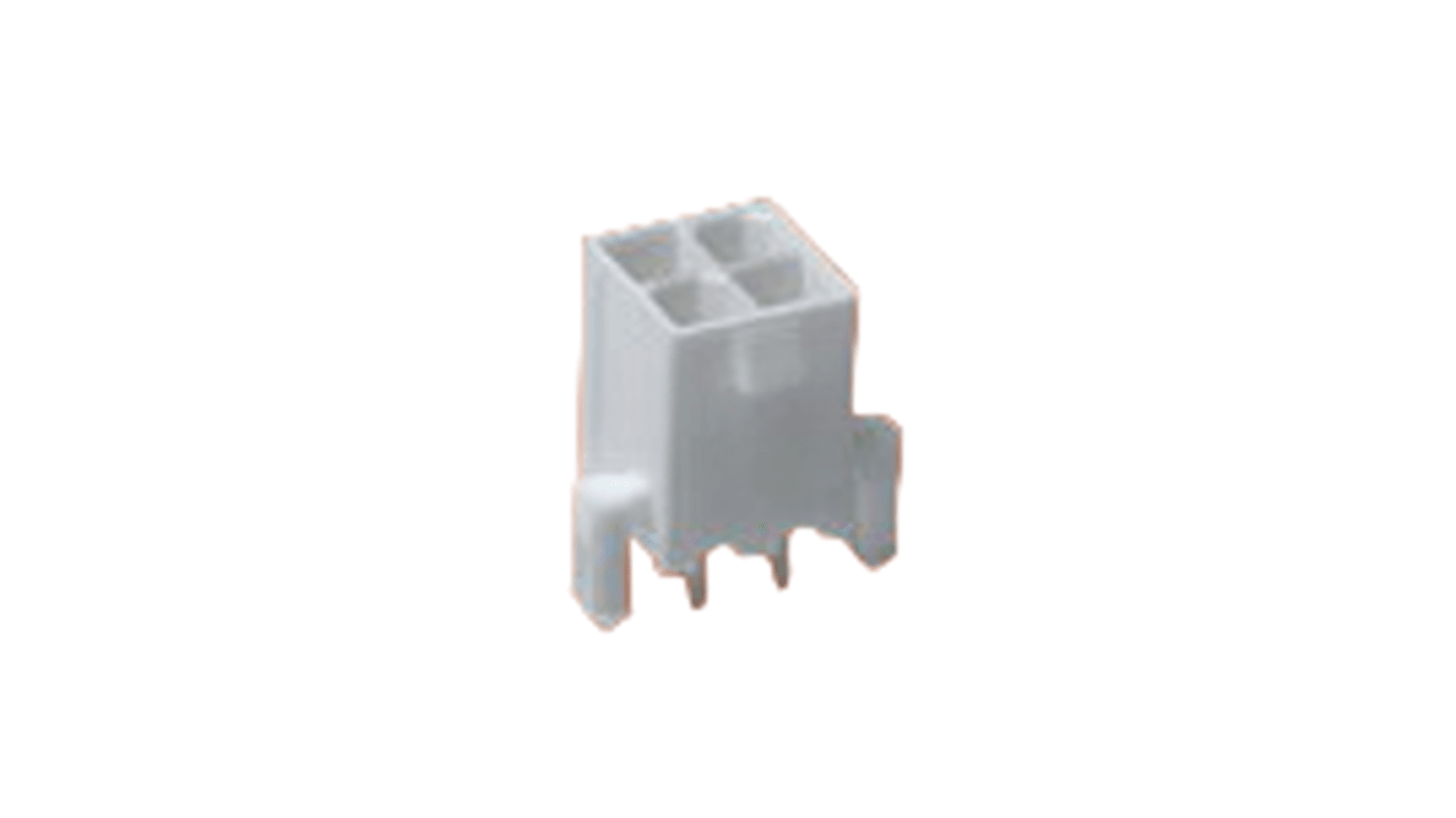Molex 5566 Series Vertical PCB Mount PCB Header, 14 Contact(s), 4.2mm Pitch, 2 Row(s), Shrouded