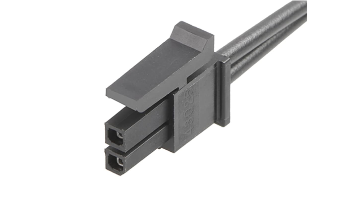 Molex 2 Way Female Micro-Fit 3.0 to 2 Way Pigtail Wire to Board Cable Assembly, 150mm