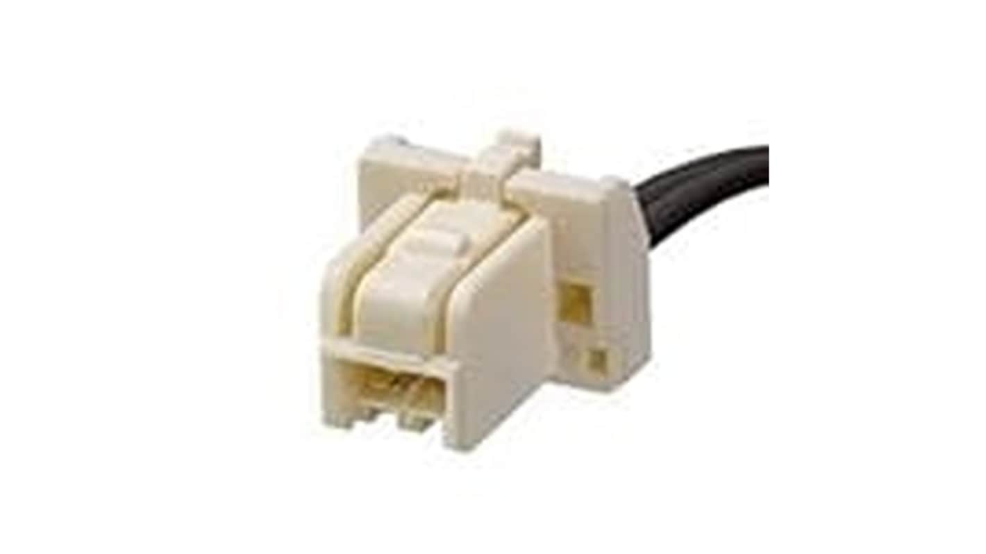 Molex 2 Way Male CLIK-Mate to 2 Way Male CLIK-Mate Wire to Board Cable Assembly, 50mm