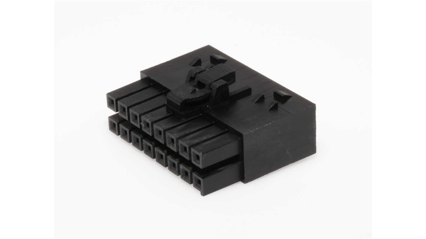 Molex, 172258 Female Connector Housing, 3.5mm Pitch, 16 Way, 2 Row