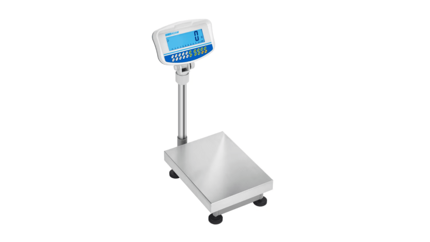 Adam Equipment Co Ltd Bench Weighing Scale, 60kg Weight Capacity