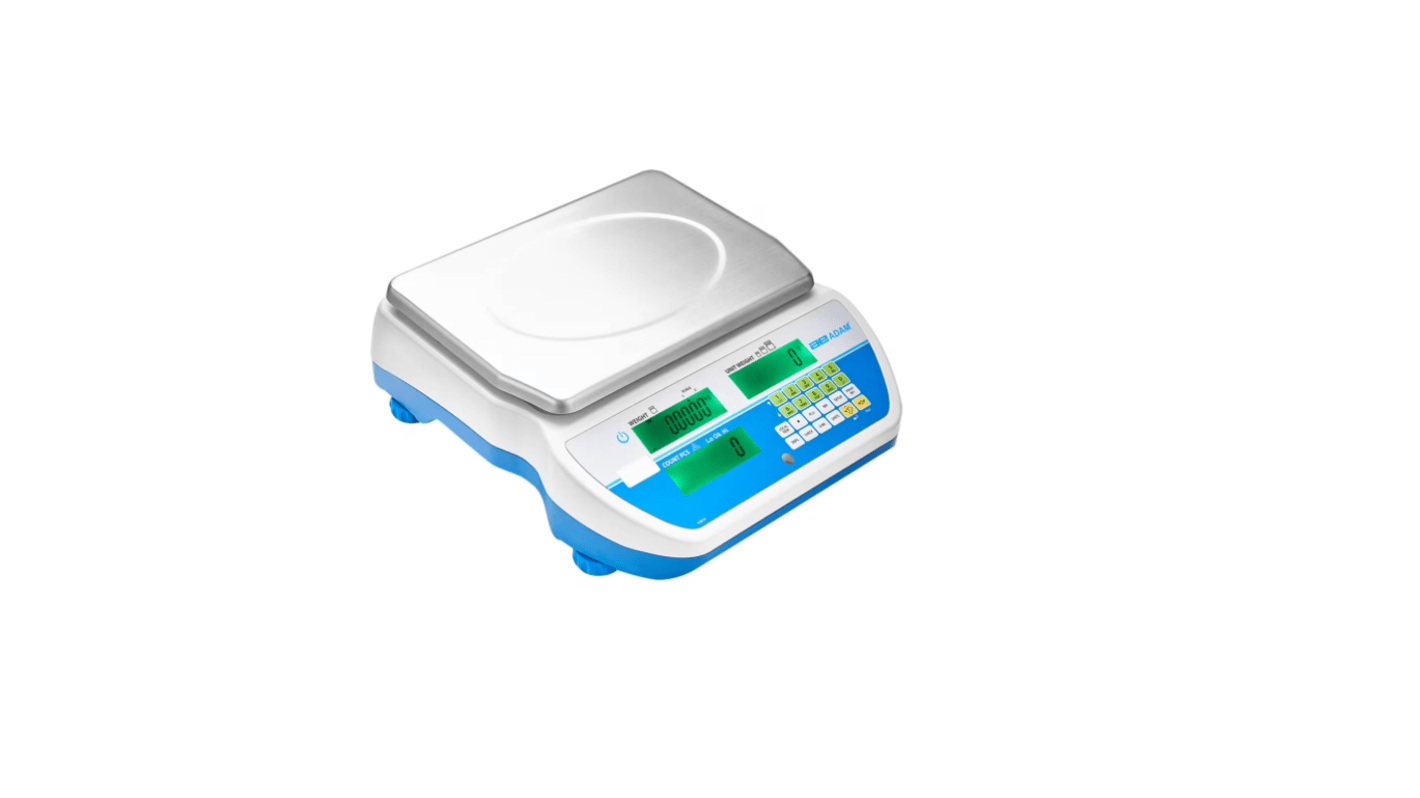 Adam Equipment Co Ltd Counting, Platform Counting Scales, 32kg Weight Capacity