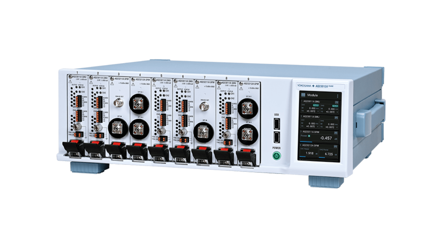 Yokogawa AQ2300 Series Source Meter, 100 → 240 V ac, 9-Channel, 500 mA, 470 VA Output