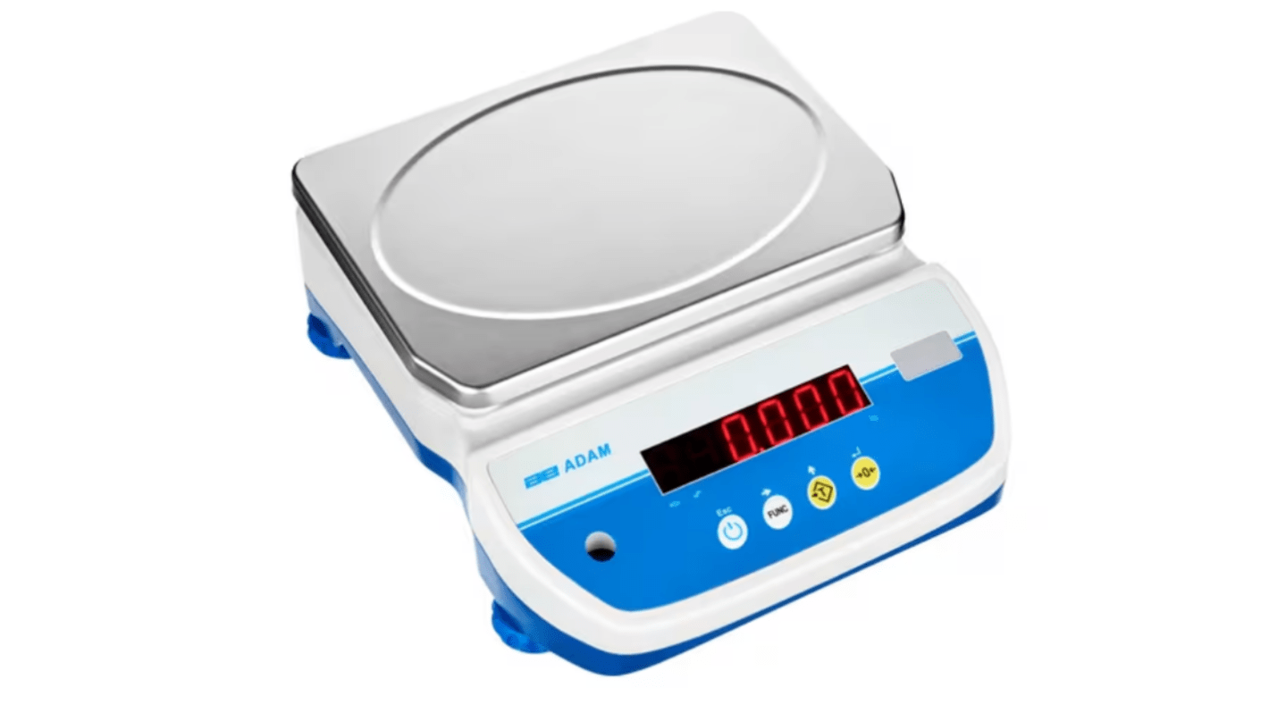 Adam Equipment Co Ltd Bench Waterproof Weighing Scale, 8kg Weight Capacity
