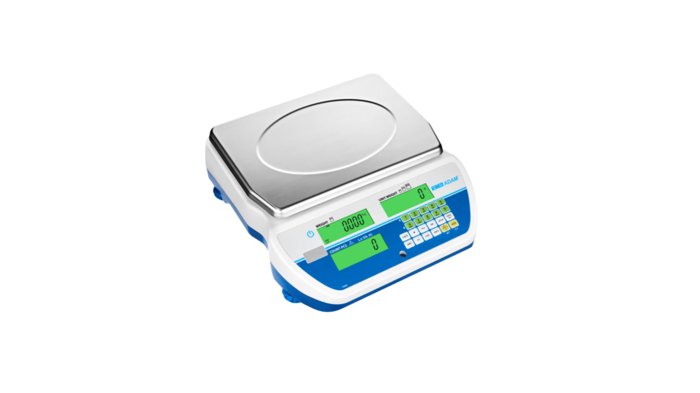 Adam Equipment Co Ltd Bench, Counting Bench Scales, 16kg Weight Capacity