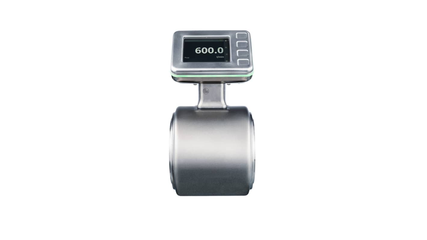 ifm electronic SMF Series Flow Controller, 2000 L/min, Analogue Output, 18 → 32 V, DN65 Pipe