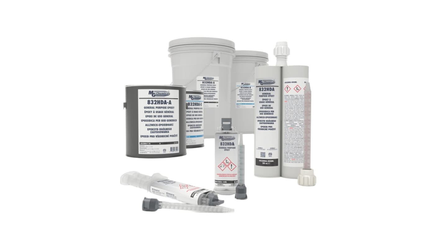 MG Chemicals 832HDA-25ML Black Epoxy Potting Compound 25 ml