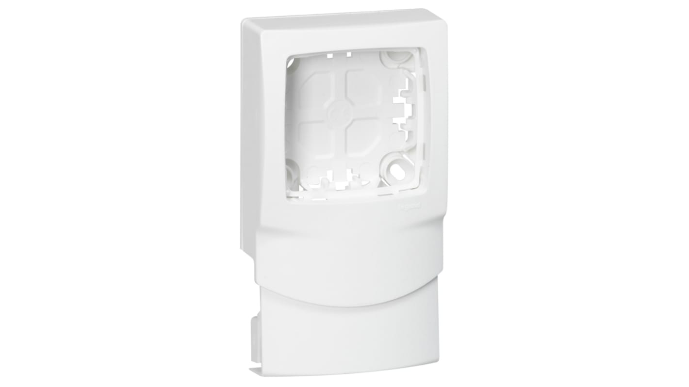 Legrand White 1 Gang Cover Plate Plastic Faceplates & Mounting Plates