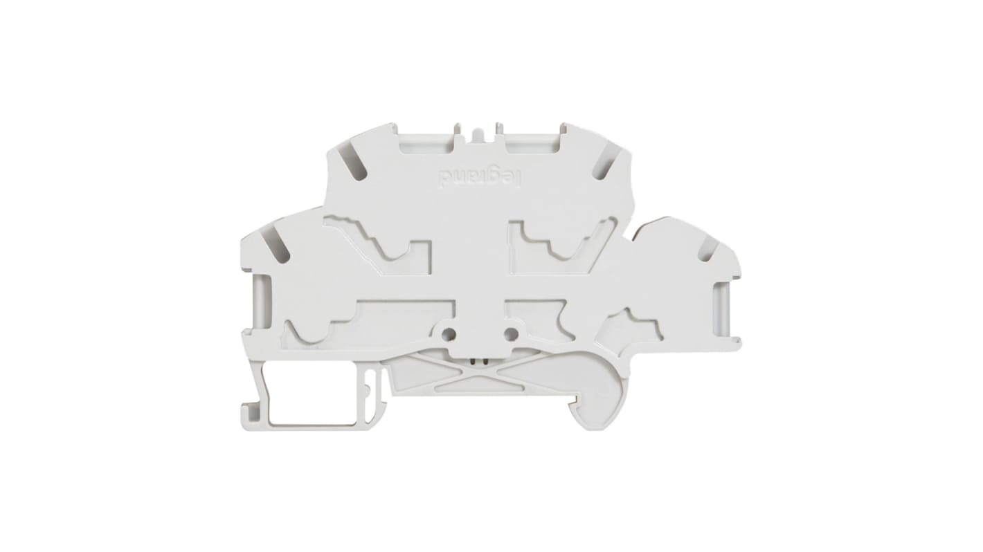 Legrand 037267 0372 Series White, 4mm², 2-Level, Screw Termination