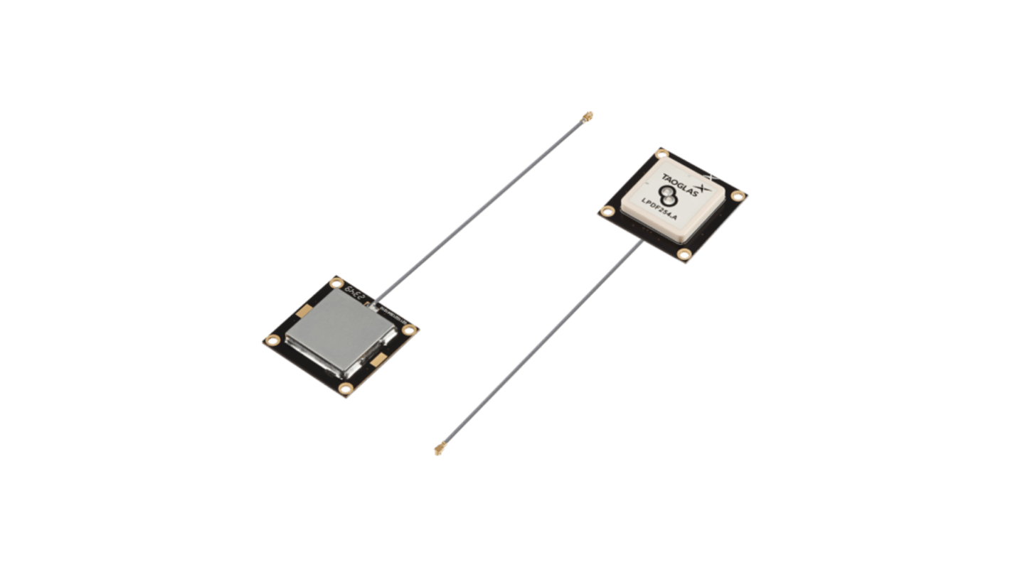 Taoglas ALPDF254.07.0100C Patch GPS Antenna with IPEX Connector, GNSS