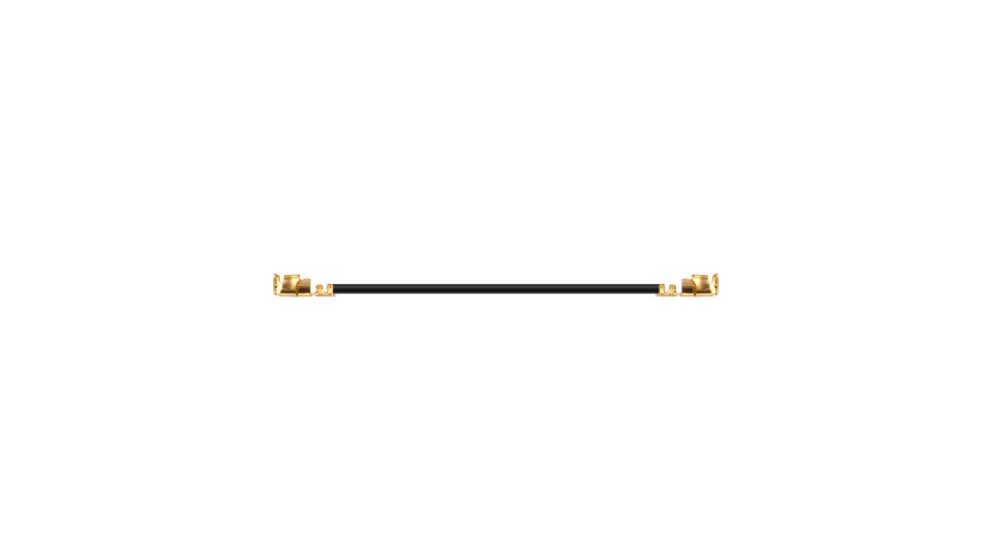 Taoglas CAB.6030 Series Female IPEX MHF to Female IPEX MHF, 100mm, 1.37 Coax Coaxial, Unterminated