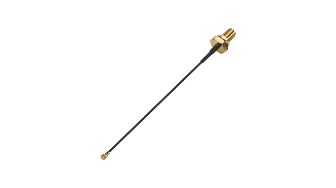 Taoglas CAB.01084 Series Female IPEX MHF to Female SMA, 150mm, 1.37 Coax Coaxial, Unterminated